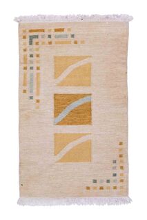 Fringed Vintage Turkish Rug - Thumbnail