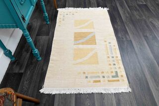 Fringed Vintage Turkish Rug - Thumbnail