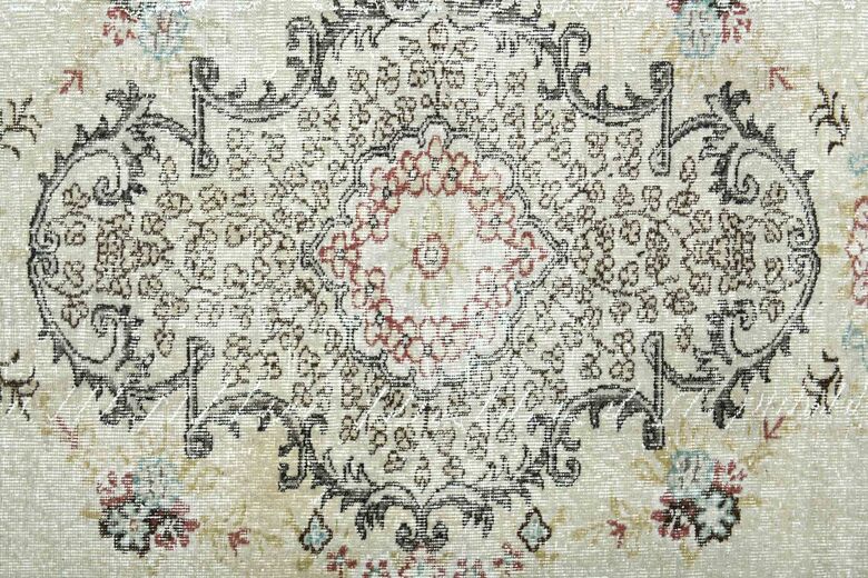 Special Floral Turkish Rug