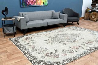 Special Floral Turkish Rug - Thumbnail