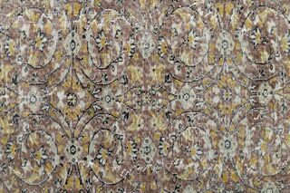 Floral Design Turkish Rug - Thumbnail