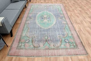 Multicolor Turkish Area Rug - Thumbnail