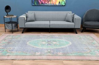 Multicolor Turkish Area Rug - Thumbnail