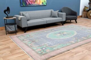 Multicolor Turkish Area Rug - Thumbnail