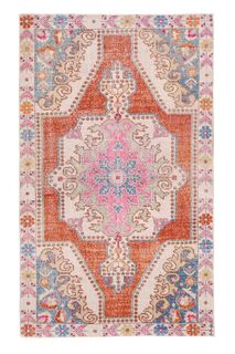 Vintage Turkish Oriental Rug - Thumbnail