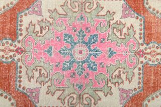 Vintage Turkish Oriental Rug - Thumbnail