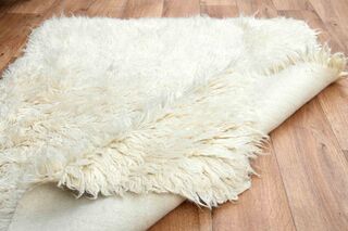 Shaggy Mohair Tulu Kilim Rug - Thumbnail