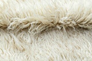 Shaggy Mohair Tulu Kilim Rug - Thumbnail