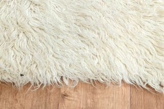 Shaggy Mohair Tulu Kilim Rug - Thumbnail