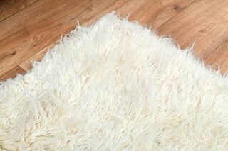 Shaggy Mohair Tulu Kilim Rug - Thumbnail