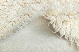 Shaggy Mohair Tulu Kilim Rug - Thumbnail