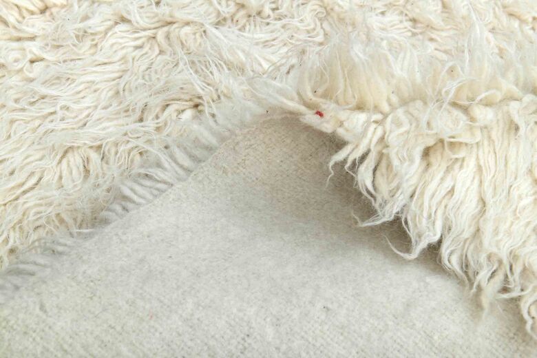 Shaggy Mohair Tulu Kilim Rug