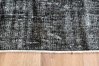 Faded Black Turkish Rug - Thumbnail