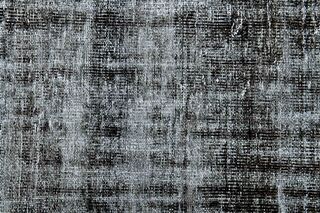 Faded Black Turkish Rug - Thumbnail