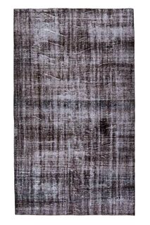 Faded Black Turkish Rug - Thumbnail