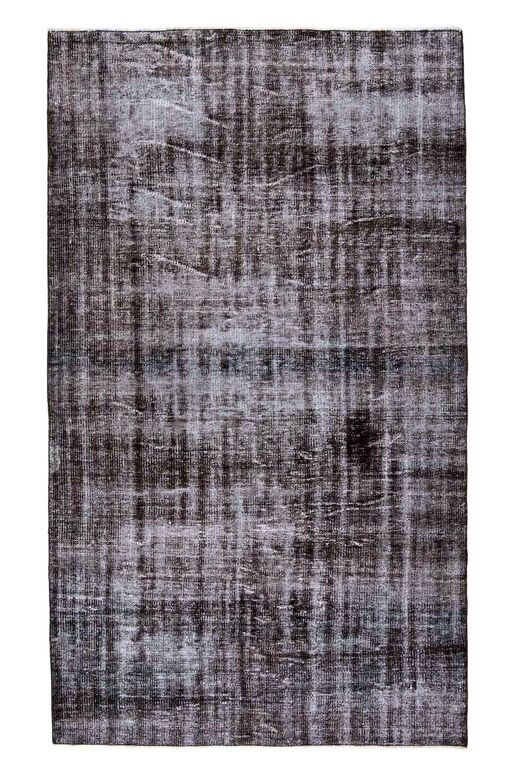 Faded Black Turkish Rug