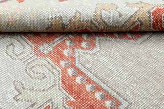 Beige Orange Turkish Rug - Thumbnail