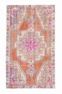 Vintage Turkish Area Rug - Thumbnail