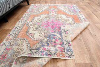 Vintage Turkish Area Rug - Thumbnail