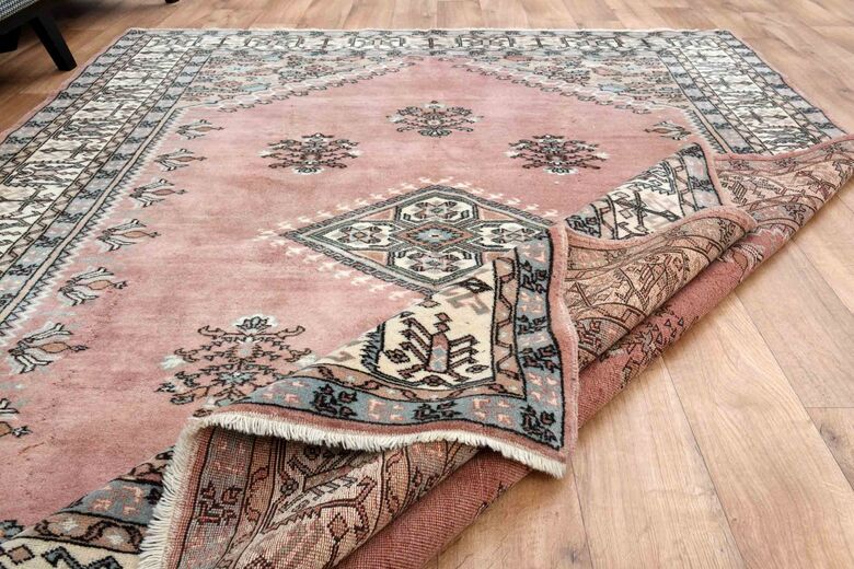 Antique Oushak Area Rug