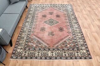 Antique Oushak Area Rug - Thumbnail