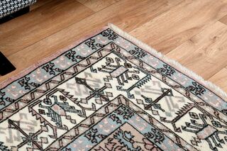 Antique Oushak Area Rug - Thumbnail