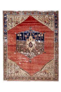 Vintage Turkish Area Rug - Thumbnail