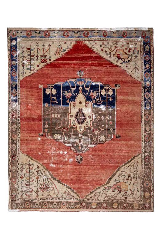 Vintage Turkish Area Rug