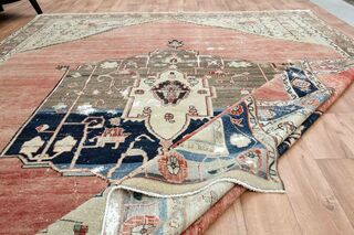 Vintage Turkish Area Rug - Thumbnail