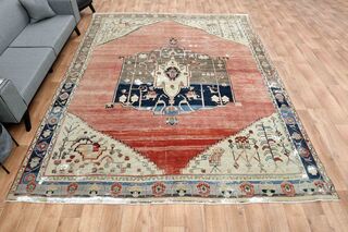 Vintage Turkish Area Rug - Thumbnail