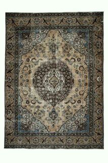 Oriental Vintage Turkish Rug - Thumbnail