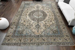 Oriental Vintage Turkish Rug - Thumbnail