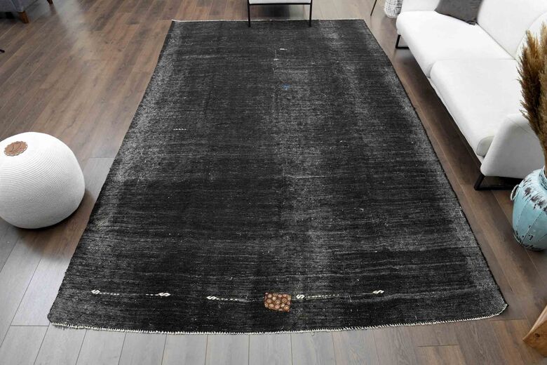 Black Vintage Kilim