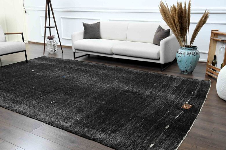 Black Vintage Kilim